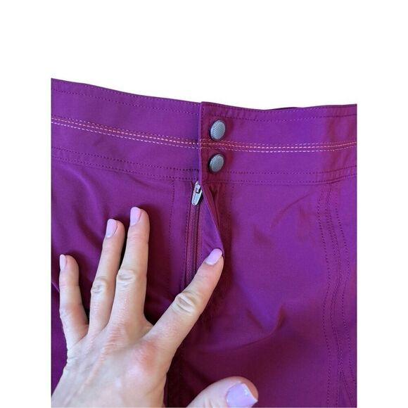 Title Nine Nimblene Swingtastic Skort Sz 8 Magenta Pink Purple - Picture 9 of 10
